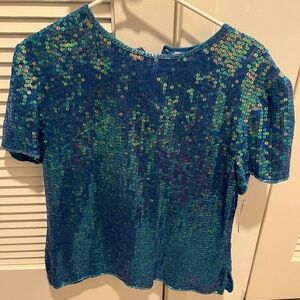 Vintage sequin blouse